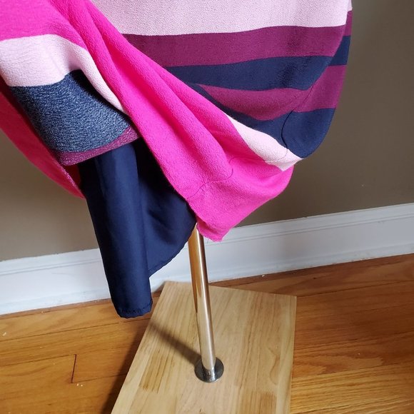 Ann Taylor Factory Striped Shift Dress 8P - Picture 7 of 7